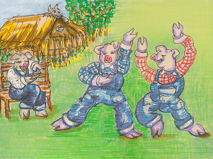 The Three Little Pigs | Detroit Opera In-school performances