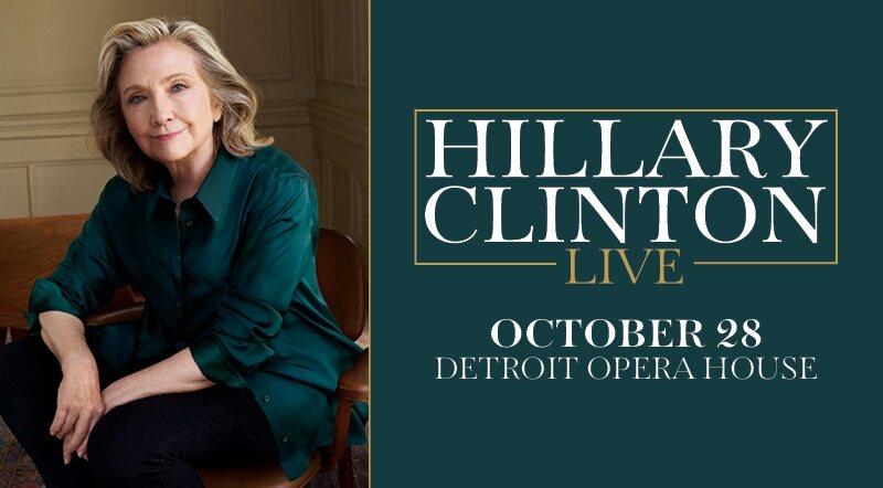 Hillary Clinton Live | Detroit Opera House | October 28, 2024