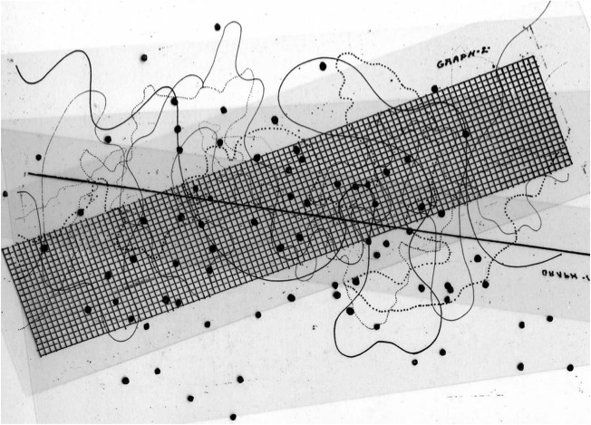 Score for Fontana Mix, John Cage (1958)