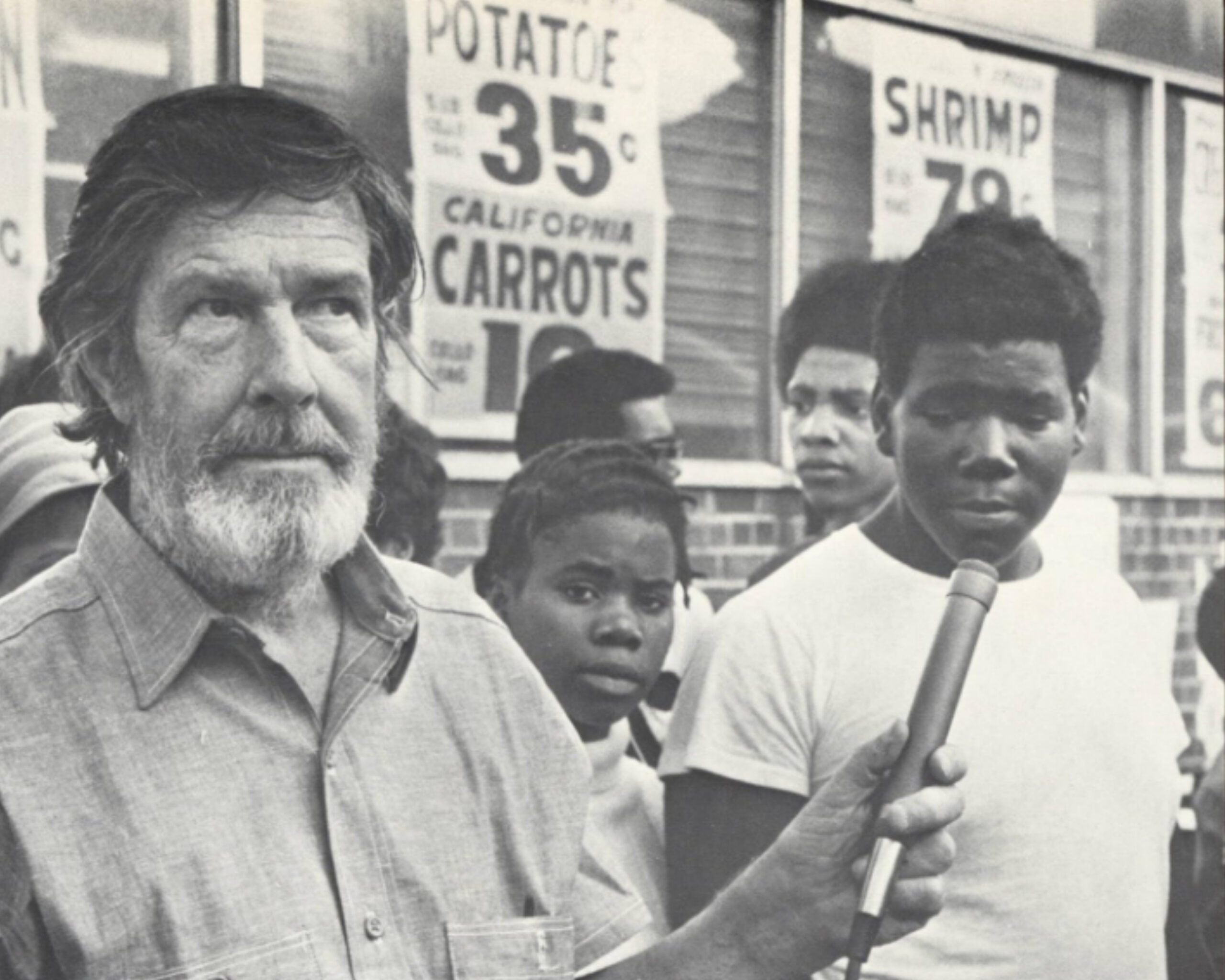 John Cage, still from A Tribute to John Cage, Nam June Paik (1976)