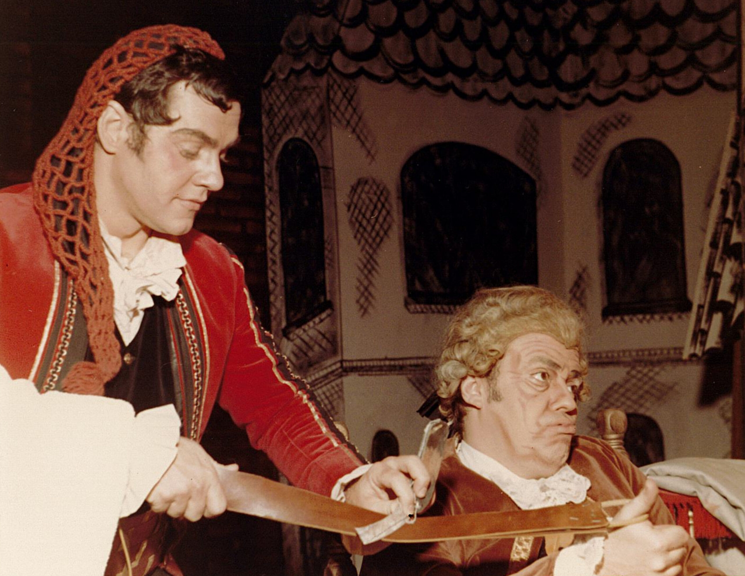 Image from The Barber of Seville, Detroit Opera Archives