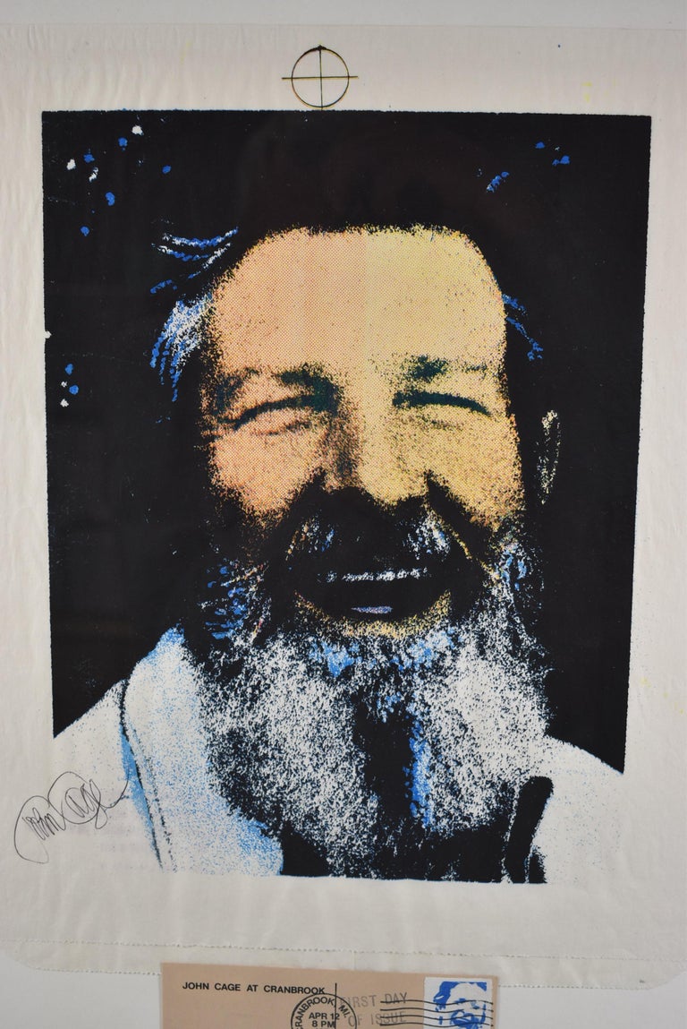 A close up of a Cage Bag created in 1974