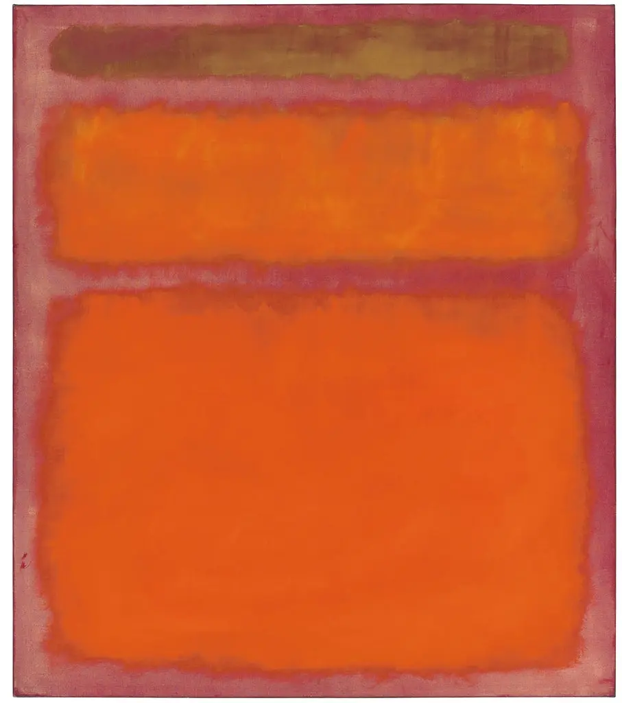 Mark Rothko, Orange, Red, Yellow, 1961