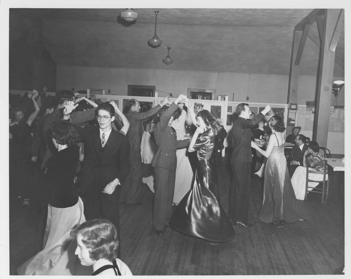 Saturday night dance Dining Hall Lake Eden Campus Black Mountain College