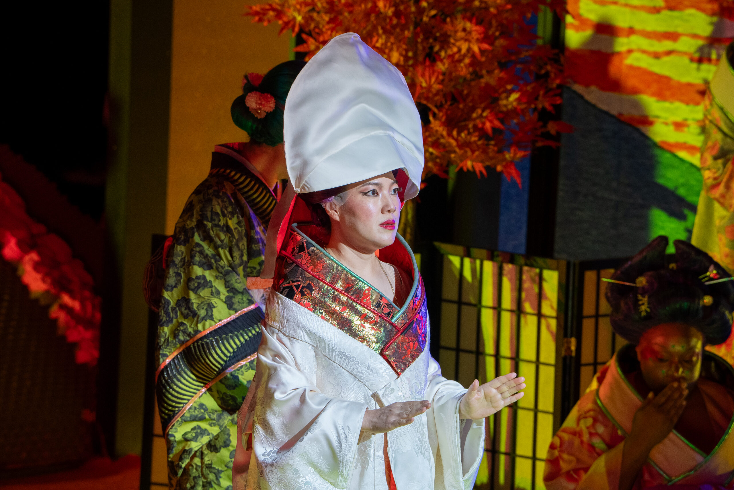 Karah Son as Cio-Cio-San in Madame Butterfly